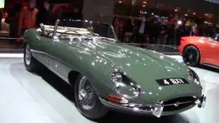Jaguar E Type at 2013 Shanghai Motor Show
