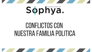 ¿Qué puedo hacer si no soporto a mi familia política?