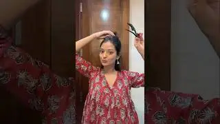 Easy volume Hairstyle for *FESTIVE SEASON*✨😍 #grwm #hairstyle  #dyson