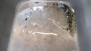 Mitsubishi FD-25 forklift - Fuel tank contaminated and line clogged