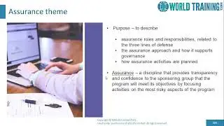 Assurance Theme | MSP Foundation | Project Management Certifications | AXELOS | 1WorldTraining.com