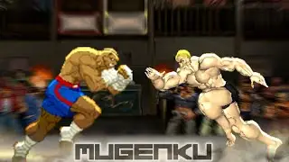 Sagat vs Jack Hanma. Capcom Street Fighter vs Baki the Grappler MUGEN Battle