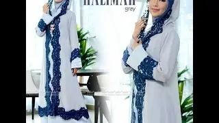 Inspirasi model baju wanita muslim 2017 - Gamis syari - Pesta, busana kerja 2017