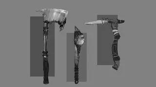 CONCEPT DESIGN: Props, Melee Weapons
