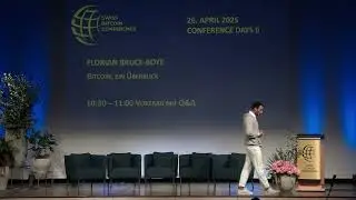 SBC25 | ₿ FLORIAN BRUCE-BOYE - Bitcoin, ein &Uuml;berblick