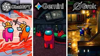 ChatGPT vs Gemini vs Grok: Crean Among US desde CERO