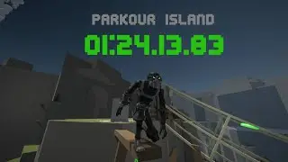 Parkour Island in 01:24.13.83 - Hot Lava