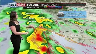 Torrential rainfall last night, tracking more rain Thursday