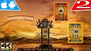 Steampunk Tower Gameplay Walkthrough Level 2 (4k-60FPS) [HINDI]