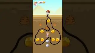 Pull The Gold Puzzle Game Andriod Best Game Level 16#mobilegame #gold #shorts