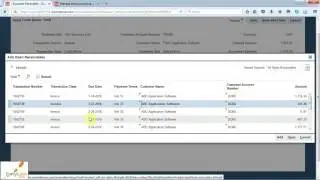 Oracle Financials - Credit Memo