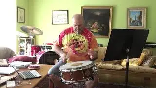 Single stroke roll speed - Drum lesson by Peppe Merolla  #singlestrokeroll #howtodevelodrumtechnique