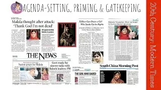 Agenda-Setting, Priming & Gatekeeping | Mass Communication Masterclass | Lecture 37
