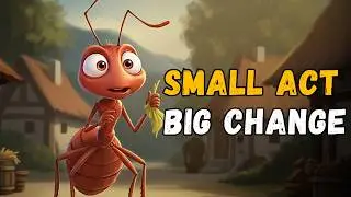 An Ant Who Saved the Queen | Small Actions, Big Results | English Story
