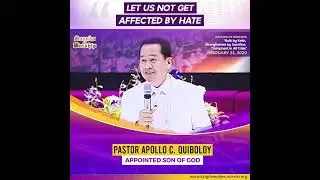Let us not get affected by hate. #wordsofGod #WordsoftheSon #langitsalupa