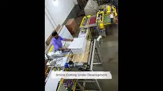 Composition Book Sewing Line | Thread Center Sewing for Notebooks | Automatic Book Sewing Machine