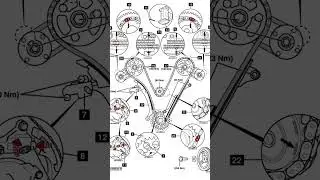 Steuerkette. Toyota Highlander 3.5-Motor.Modell von 2014 bis 2020