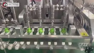 Irregular bottle shape pouch energy drinks packing machine