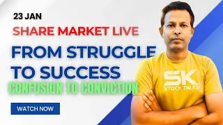 23 Jan Share Market Live #sharemarket #investing #shorts #trading #livetrading