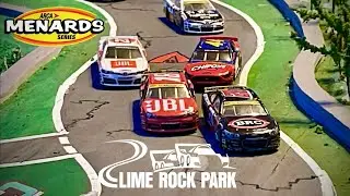 NASCAR Stop Motion: ARCA at LIME ROCK!