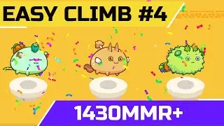 SEASON 19 Axie Infinity! How to CLIMB (1440+ MMR) PPB Comb #4