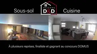 MAISONS D&D - R&eacute;novation majeure sur 2 &eacute;tages &agrave; La Prairie
