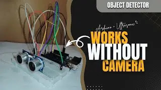 Arduino Object Detector 🔍 for Free | Ultrasonic Sensor + LED | Beginner Project