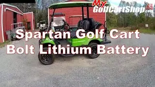 Spartan Bolt Lithium Battery Install