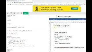 joke popup in JavaScript (note there's no sound!)