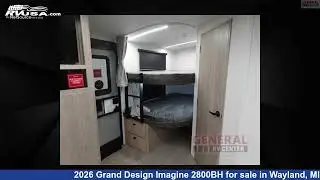 Spectacular 2026 Grand Design Imagine Travel Trailer RV For Sale in Wayland, MI | RVUSA.com