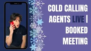 Cold Calling Real Estate Agents Live (Booked Meeting) | SMMA Outreach 2022