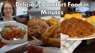 Простые блюда, которые сможет приготовить каждый: куриные котлеты, чили и пирог с начинкой.