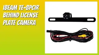 REVIEW (2026): iBeam TE-BPCIR Behind License Plate Camera. Features