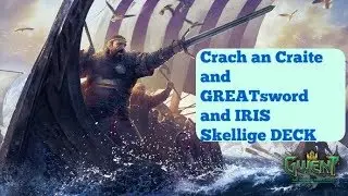 Gwent Witcher Card Game - Crach an Craite Greatsword Iris Skellige Deck