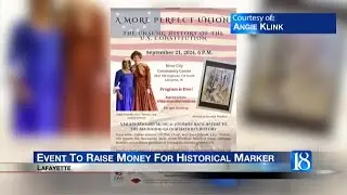 Money is being raised for the area's first historical marker honoring an African American.