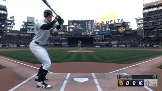 MLB The Show 25 Padres VS Yankees DAILY LINEUP