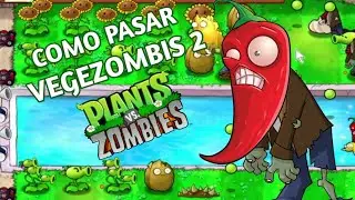Plants vs Zombies -Minijuegos- &iquest;Como pasar Vegezombis 2?
