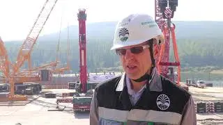 В Усть-Куте началась разгрузка оборудования для Иркутского завода полимеров