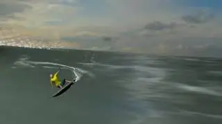 Multiple camera views. Bio bio Chile surf
