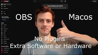 How to create a Virtual Greenscreen in OBS On Mac (No Plugins) REALLY EASY!