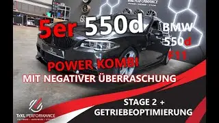 😱 BMW 5er 550d F11 mit Stage2 + Getriebeoptimierung &ndash; Der Schock: schon getunt, nichts lief richtig!