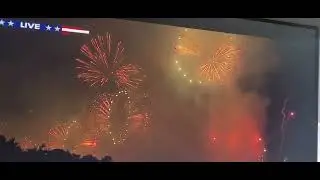 Macy's fireworks- NYC 7/4/2025