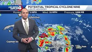 Imelda set to form into a hurricane, impacting the Carolinas