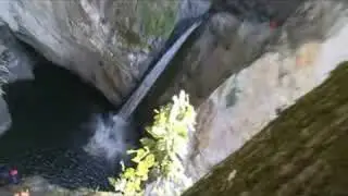 Canyoning Imst 16 Meter Sprung