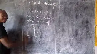 MENSURATION WITH MR LISWANISO FROM EXCLUSIVE SECONDARY SCHOOL 