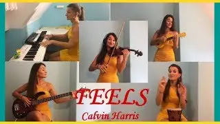 Calvin Harris - Feels - violin cover multiinstrumental