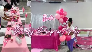 Event Planner Vlog | Plan A Barbie Party With Me | Being Kiyana