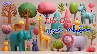 Thế Giới Vui Nhộn 🌍🎶 | Nhạc Thiếu Nhi Vui Nhộn Dễ Thương Cho Bé