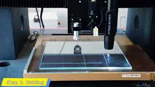 🔹 XT LASER | 8mm Glass Cutting Demonstration | High Precision Cutting Technology