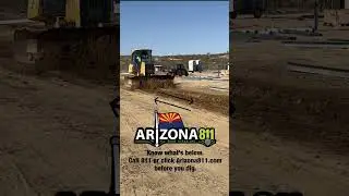 Know what&rsquo;s below. Call 811 or click Arizona811.com before you dig.